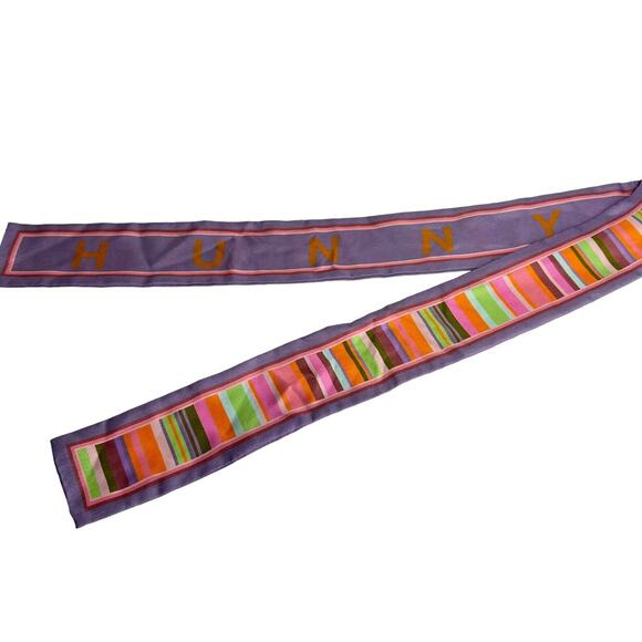 hunny bunny collection Accessories - hunny bunny collection Rainbow Baja Long Skinny Hair Scarf